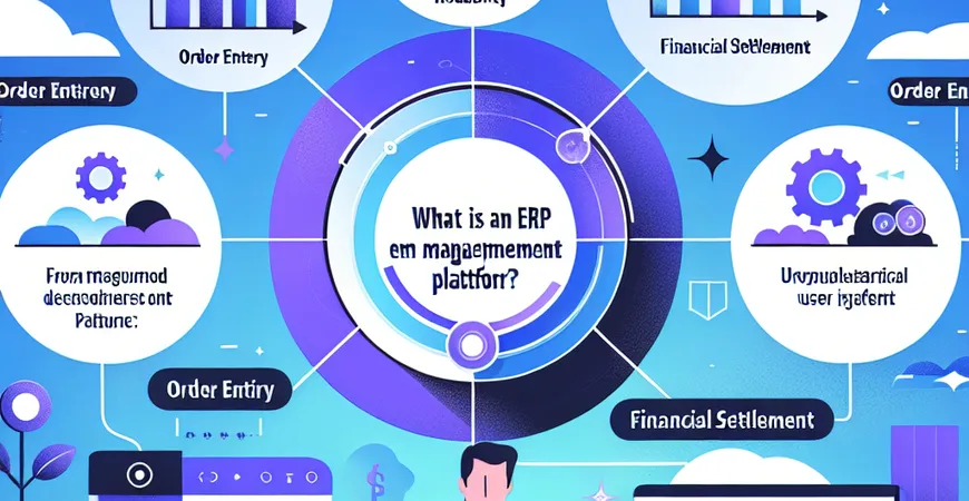 什么是 ERP 管理平台？从订单录入到财务结算的全流程演示